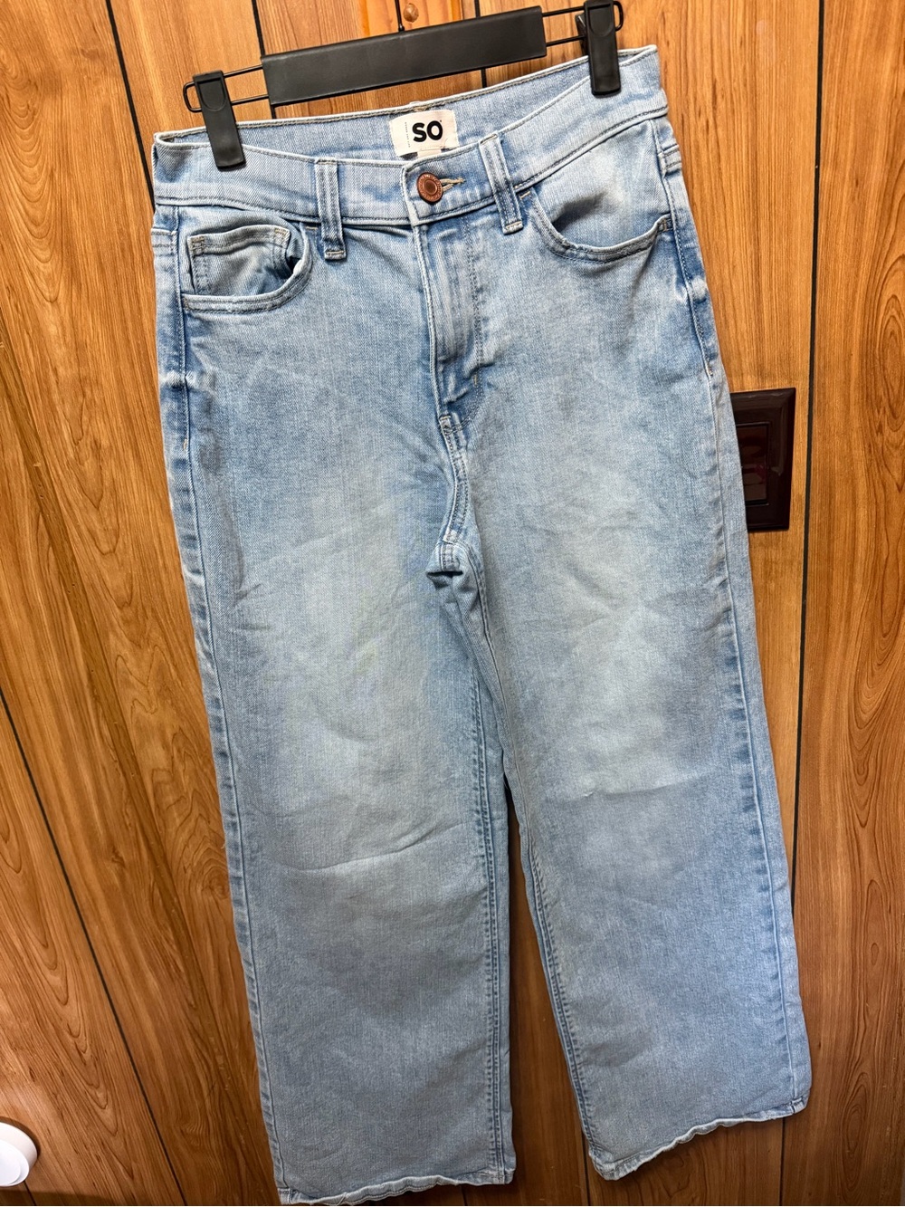 SO High Rise Wide Leg Jeans